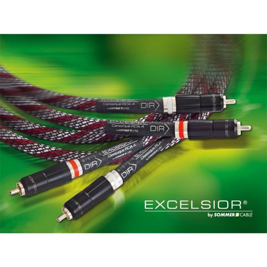 EXCELSIOR High-End Phonokabel Paar Cinch / Cinch 2,00m