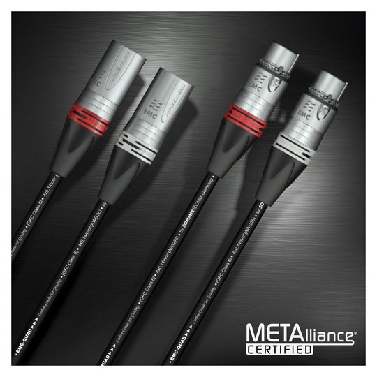 Microphone Reference EMC-QUAD cable, 4 x 0,14 mm XLR / XLR Neutrik 10,00m