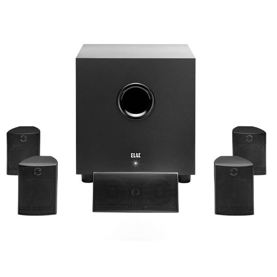 Elac Cinema 5.2 Heimkino Lautsprecher-Set black