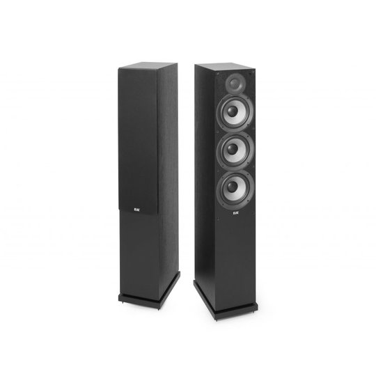 Elac Standlautsprecher Debut F6.2, black