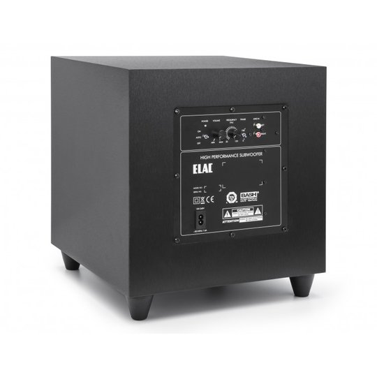 Elac Subwoofer Debut S10.2, black