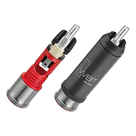 WBT RCA cinch cable connector WBT-0114 Ag Red
