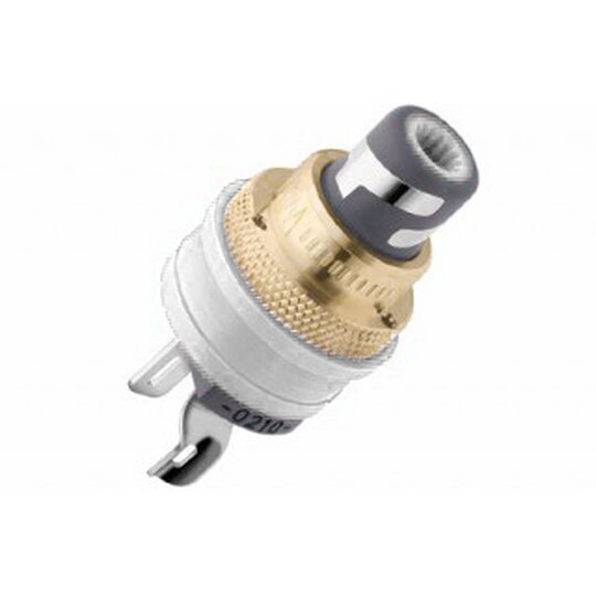 Kopie von WBT RCA chassis mount connector WBT-0210 Ag Ms White