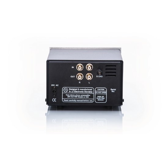 JJ283 High-End Tube Amplifier