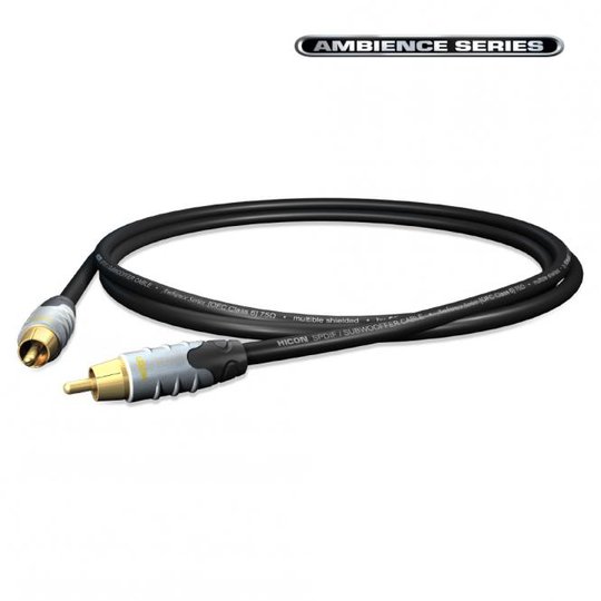 HICON Cinchkabel RCA-Cinch / RCA-Cinch, Phonokabel