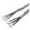EXCELSIOR classique WBT 1 SPK 1 High-End Banana Speaker Cable, silver 3m